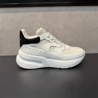 Alexander McQueen Oversized Sneaker White Black Chunky Sneakers