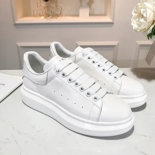Alexander McQueen Oversized Sneaker White Lifestyle Sneakers 2
