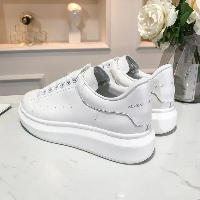 Alexander McQueen Oversized Sneaker White Lifestyle Sneakers 4