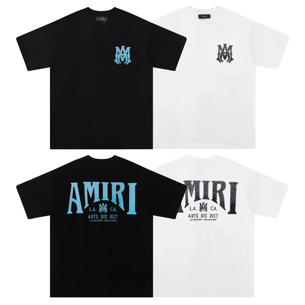Amiri Arts District Graphic Print Oversized T-Shirt 2