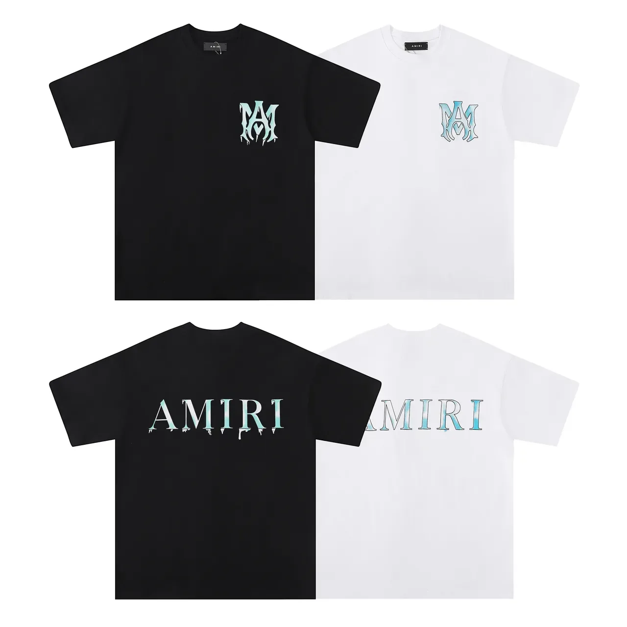 Amiri Graphic Print Crew-Neck Oversized T-Shirt 15