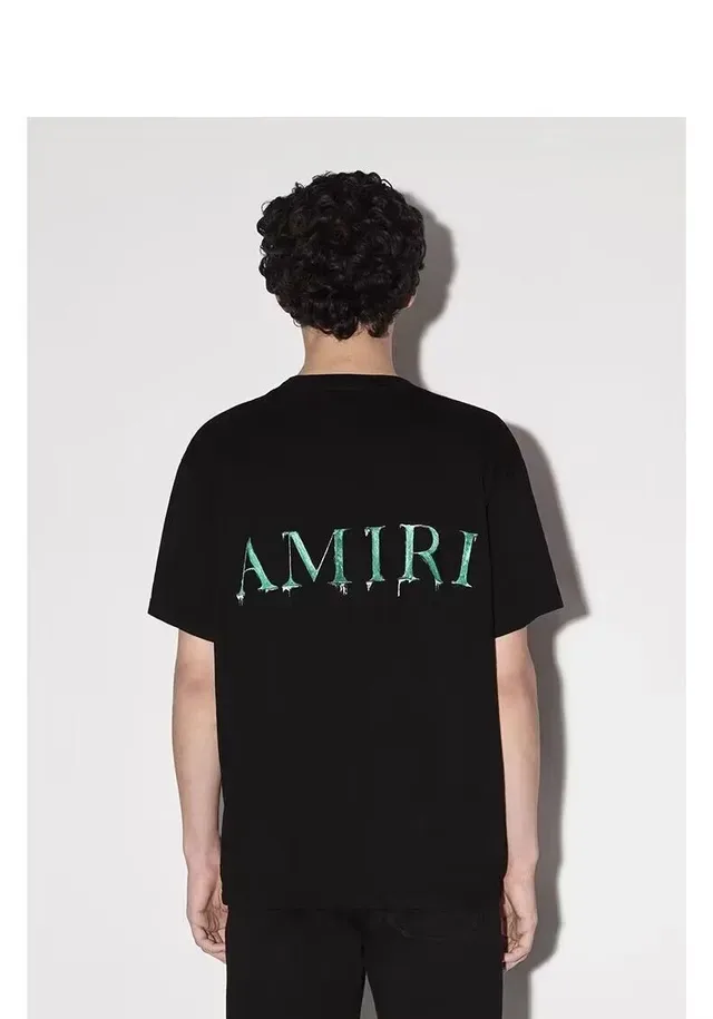 Amiri Graphic Print Crew-Neck Oversized T-Shirt 18