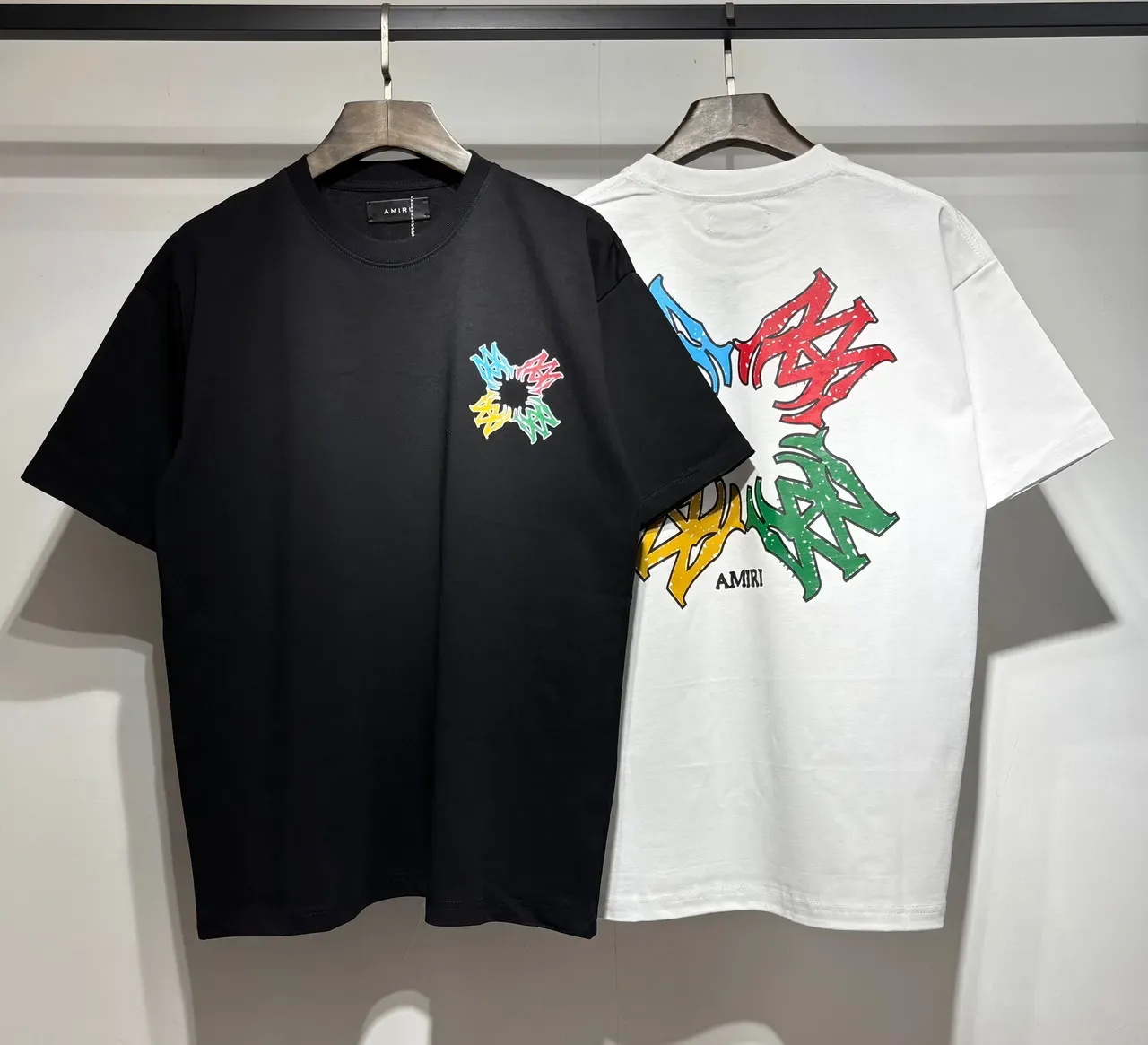 Amiri Graphic Print Crewneck T-Shirt 9