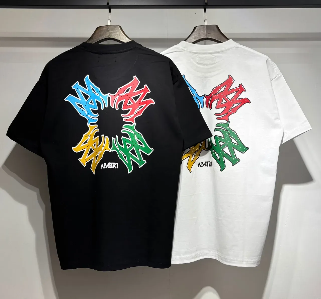 Amiri Graphic Print Crewneck T-Shirt 10