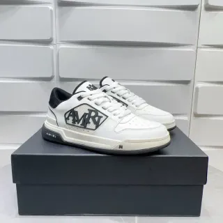 Amiri MA Court White and Black Lifestyle Sneakers