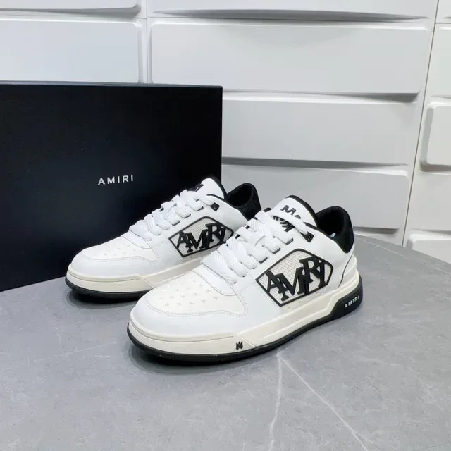Amiri MA Court Blanc et Noir Sneakers Lifestyle 2