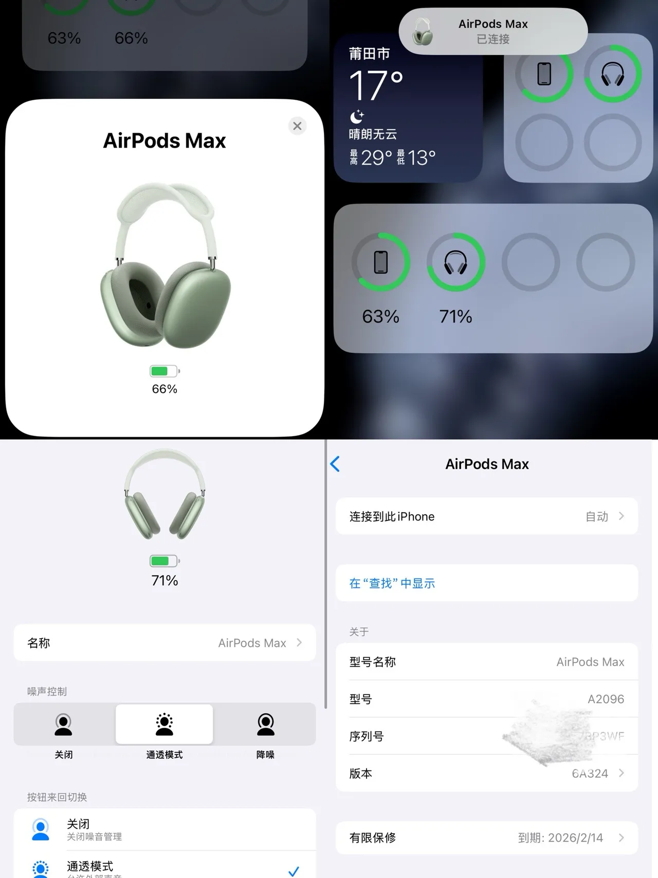 Apple AirPods Max Sage Green Over-ear Headphones 2