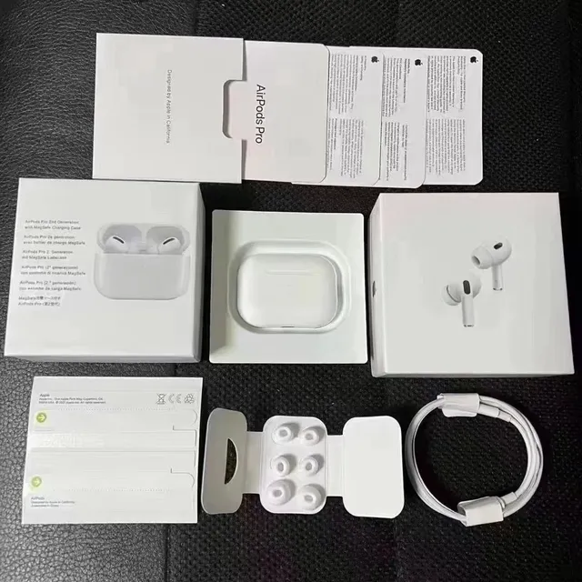 Apple AirPods Pro Branco Compacto Estilo Haste Carregamento Magnético TWS Auriculares 3