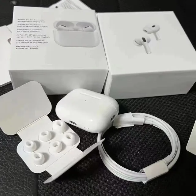 Apple AirPods Pro Branco Compacto Estilo Haste Carregamento Magnético TWS Auriculares 4