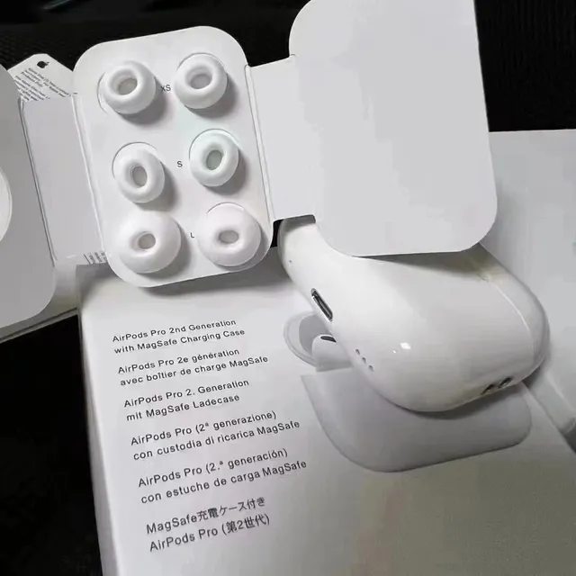 Apple AirPods Pro Branco Compacto Estilo Haste Carregamento Magnético TWS Auriculares 5