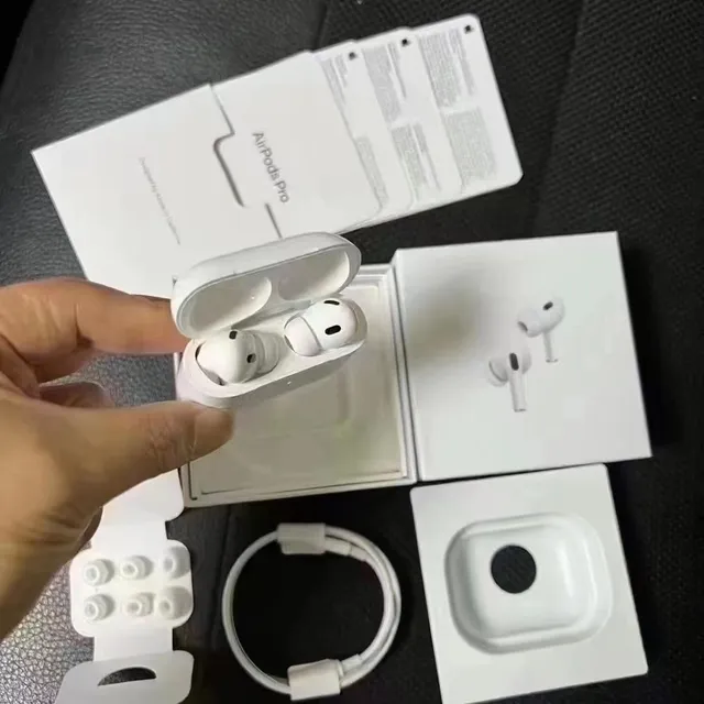 Apple AirPods Pro Branco Compacto Estilo Haste Carregamento Magnético TWS Auriculares 6