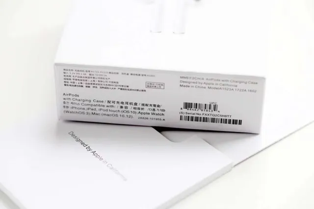 Apple AirPods White Compact Stem-Style Glossy Finish TWS Earbuds 14
