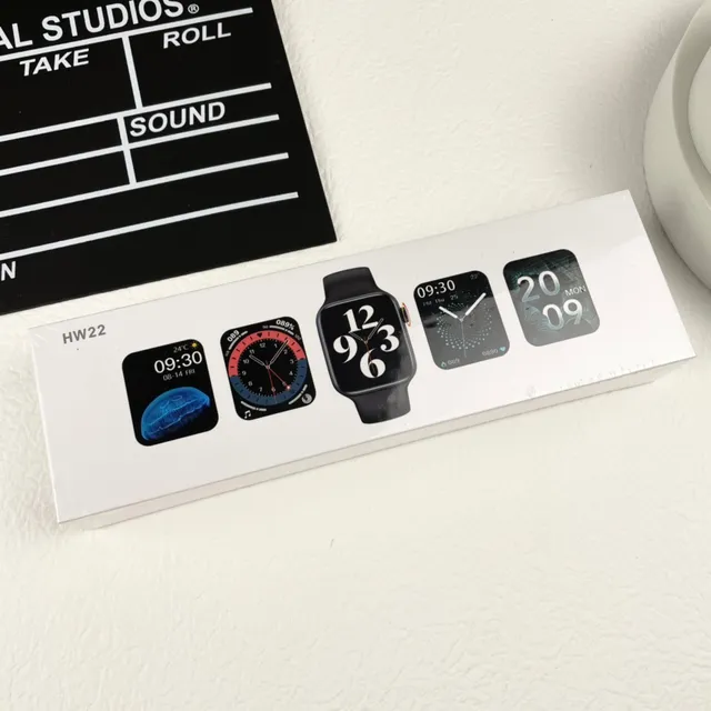 Apple Blue Black Digital Crown Control Silicone Sport Band Sports Watch 2