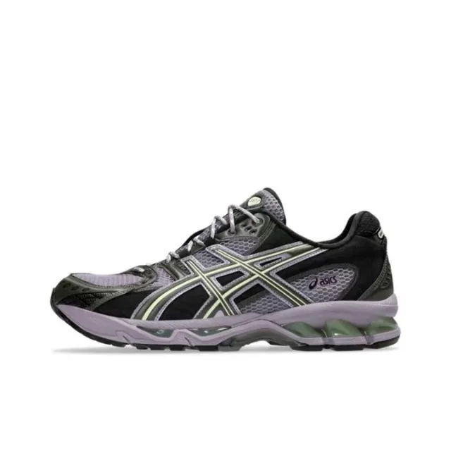 ASICS Gel-Kayano أسود بنفسجي علوة شبكية مهيكلة عاكس X-Overlay أحذية جري 2