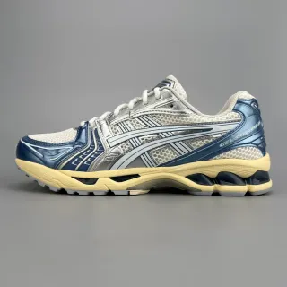 ASICS Gel-Kayano Navy and Silver Mesh Running Shoes