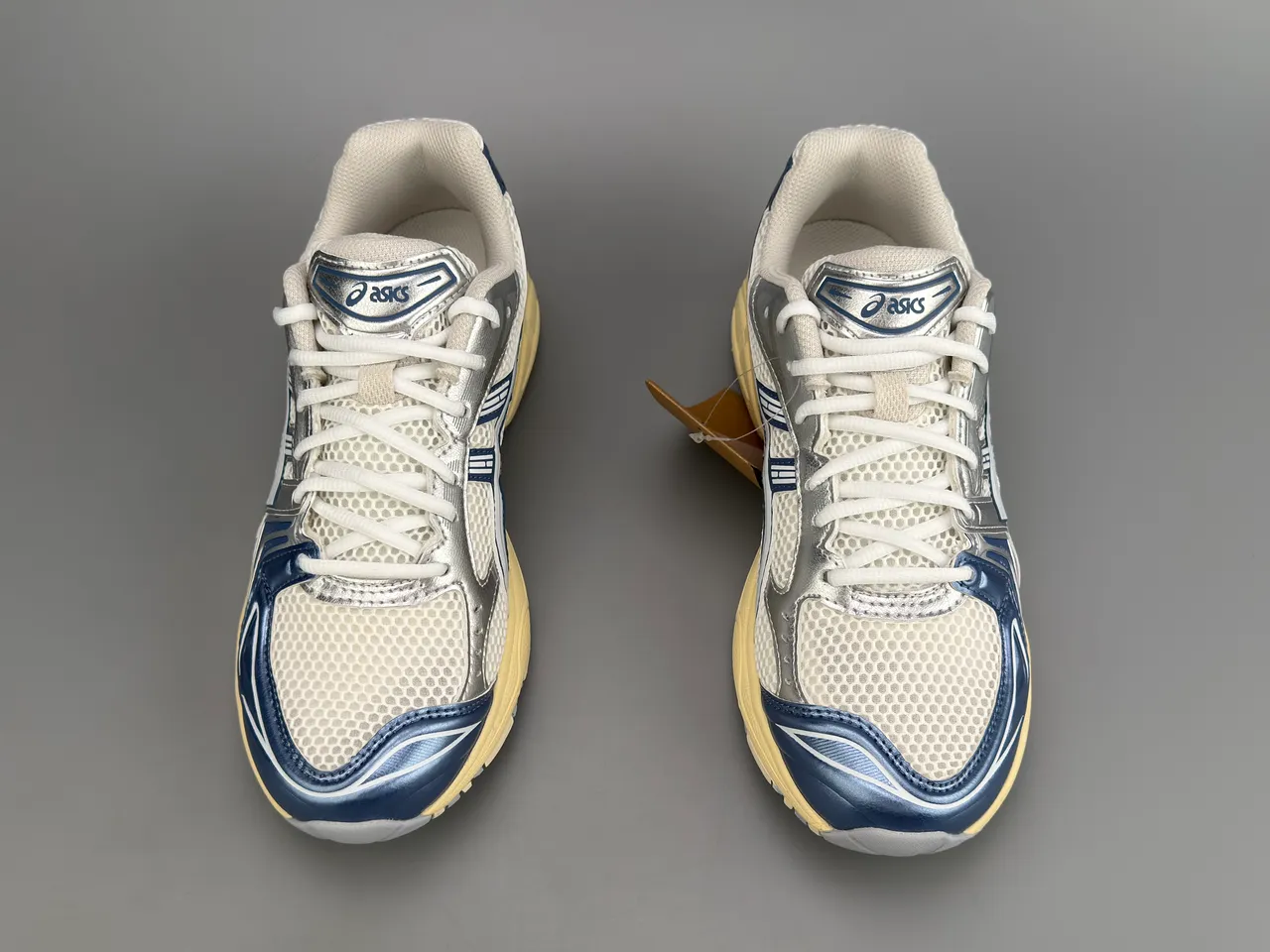 ASICS Gel-Kayano Navy and Silver Mesh chaussures de course 9