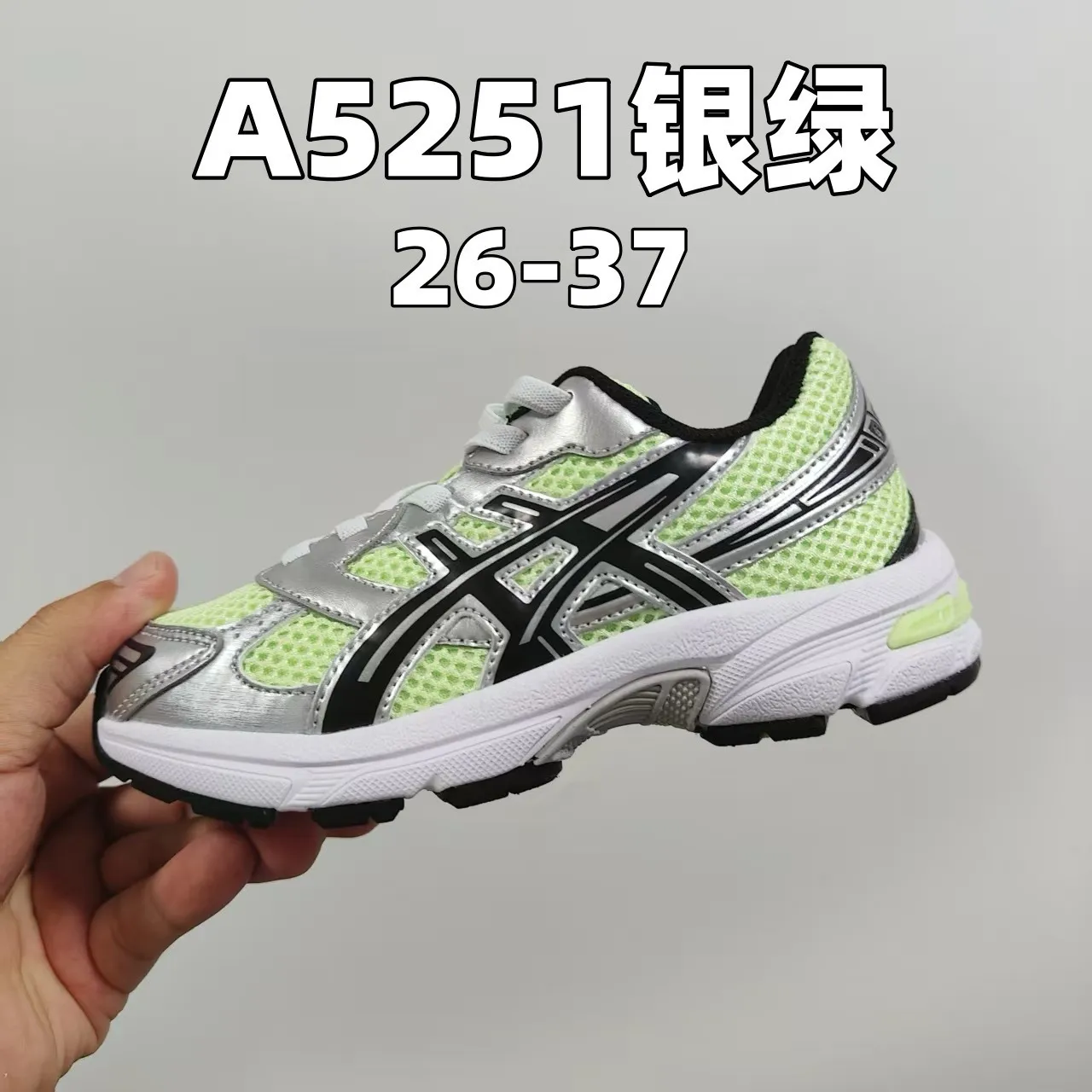 ASICS Gel-Kayano أبيض أزرق أعلى شبكي منظم شعار النمر علامة تجارية أحذية الجري 11