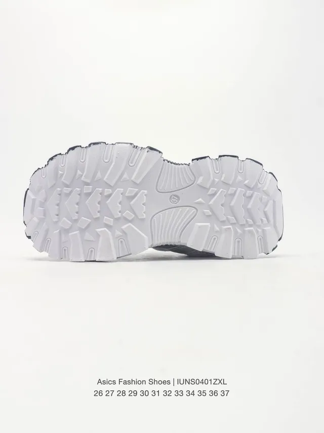 ASICS Cinza Preto Malha-e-Sintético Superior Grade Aberta Overlay Tênis Lifestyle 20