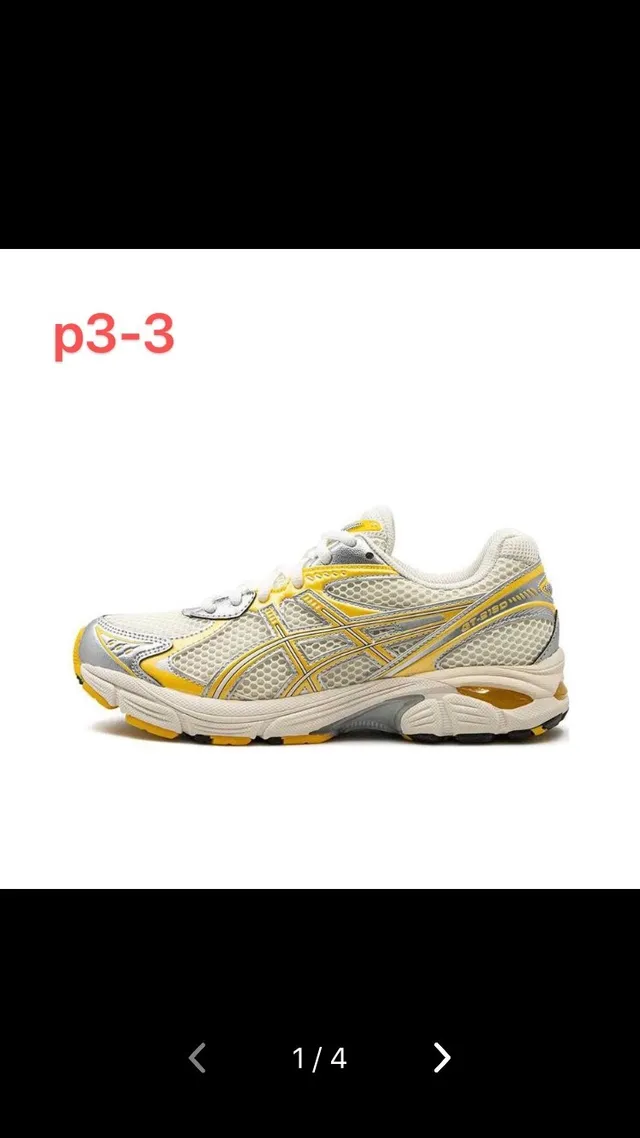 ASICS GT-2160 White Yellow Silver Chaussures de course 2
