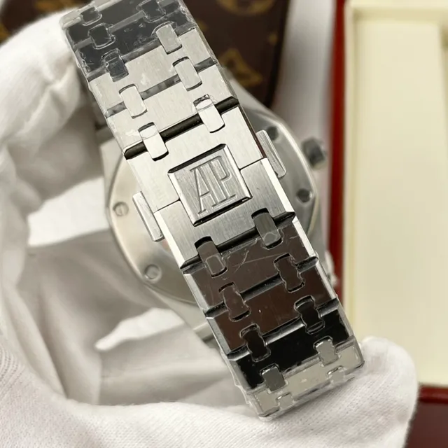 Audemars Piguet Royal Oak Open-Worked Black Dial Tourbillon Mechanical Watch 2