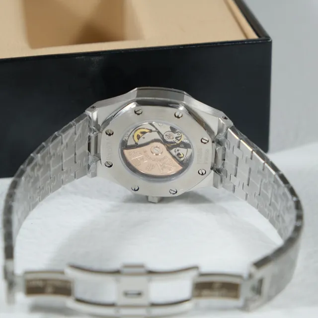 Audemars Piguet Royal Oak Silver Tapisserie Dial Mechanical Watch 3