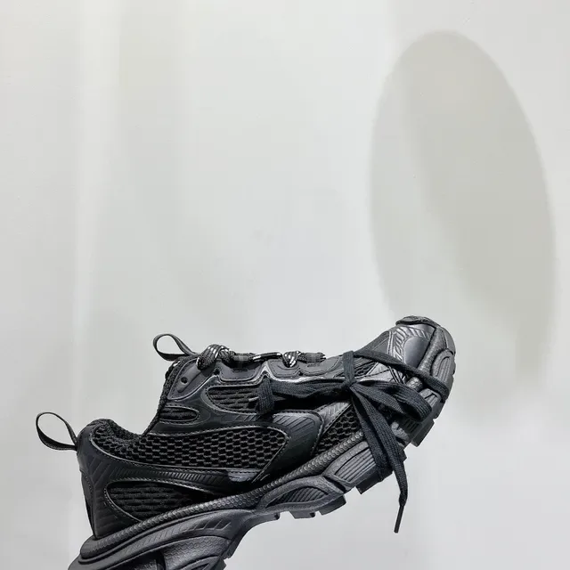 Balenciaga Black Oversized Silhouette Multi-Layered Sole Chunky Sneakers 2