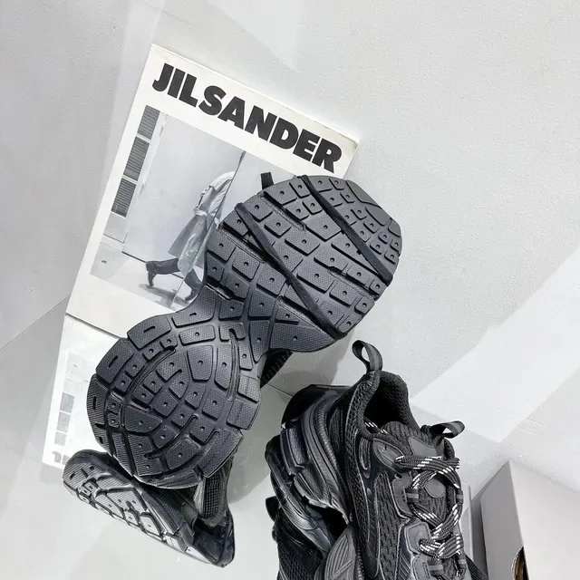 Balenciaga Black Oversized Silhouette Multi-Layered Sole Chunky Sneakers 3