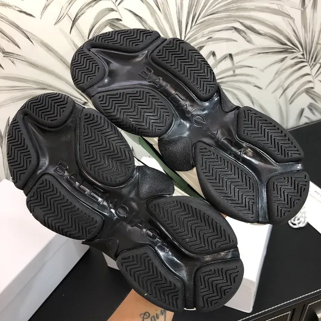 Balenciaga Vert Jaune Sneakers oversize à semelle multi-couche et semelle chunky 2