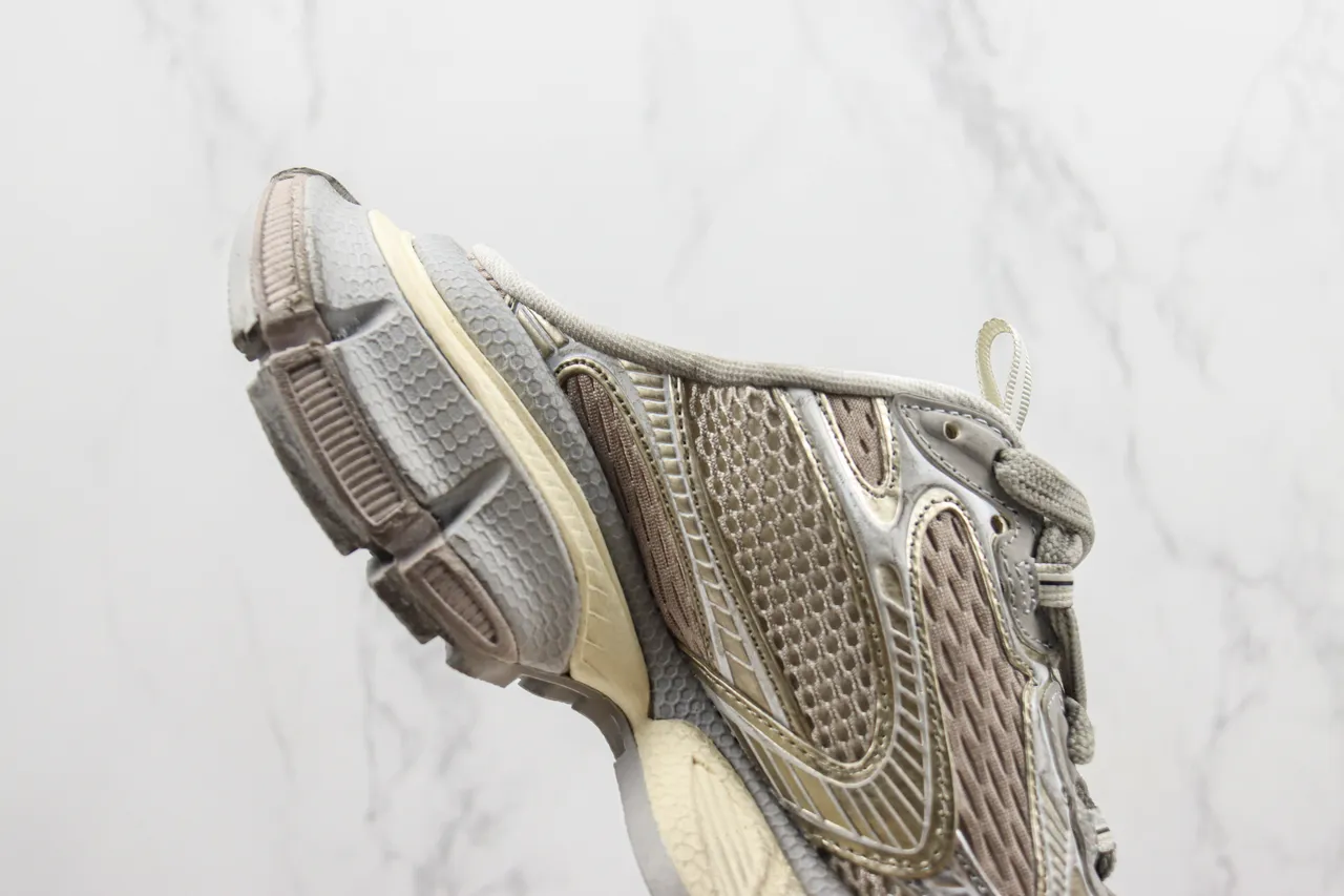 Balenciaga Track Trainer tênis chunky bege cinza 5