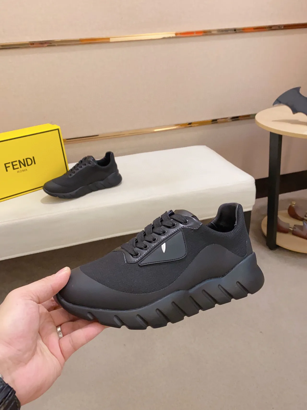 Balenciaga Track Trainer zapatillas negras con suela gruesa 7
