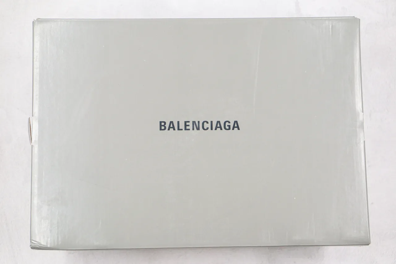 Balenciaga Track Trainer Pink and Cyan Gradient Chunky Sneakers 10