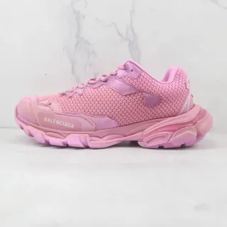 Balenciaga Track Trainer أحذية رياضية وردية سميكة