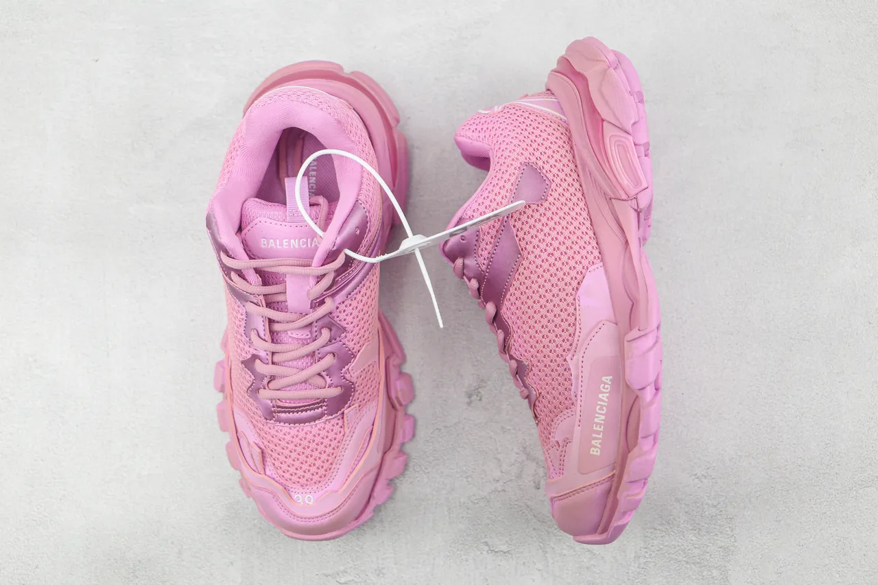 Balenciaga Track Trainer baskets chunky roses 3