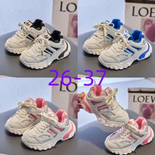 Balenciaga Track Trainer حذاء رياضي أبيض أسود سميك