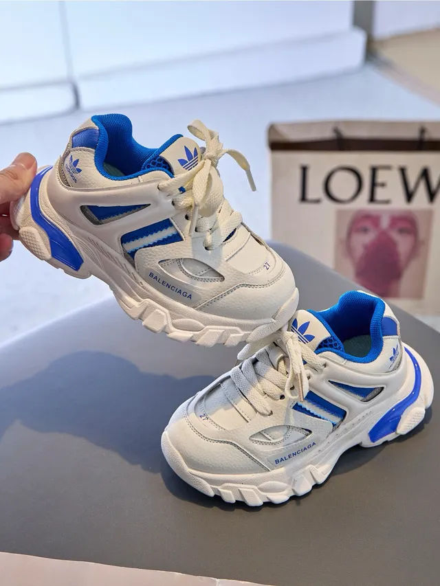Balenciaga Track Trainer White Black Chunky Sneakers 9