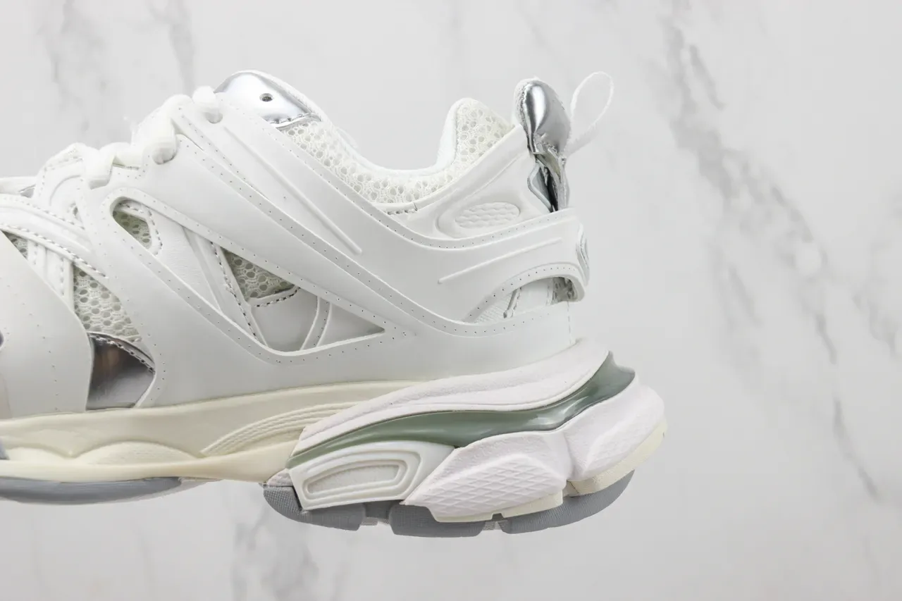 Balenciaga Track Trainer sneakers chunky blanc gris argent 7