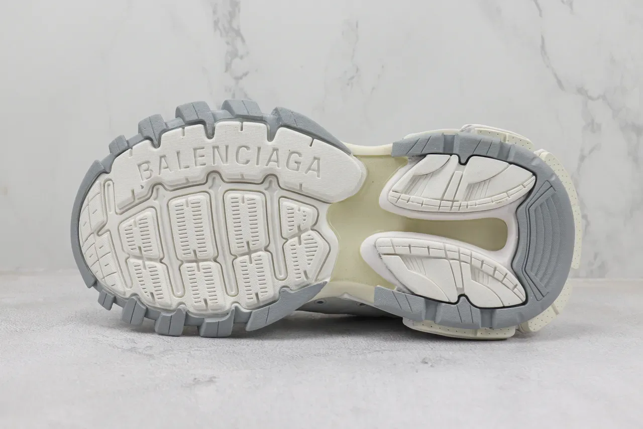 Balenciaga Track Trainer sneakers chunky blanc gris argent 8