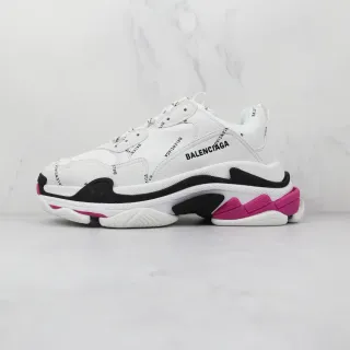 Balenciaga Triple S blancas negras rosadas zapatillas chunky