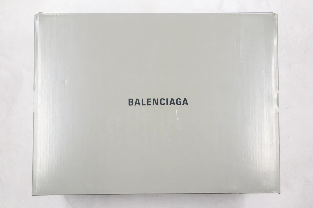 Balenciaga Triple S White Gray Black Chunky Sneakers 10