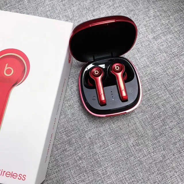 Beats beatsstudio pro wireless Red Gold Stem-Style Over-Ear Hook TWS Earbuds 5