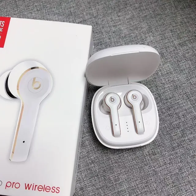 Beats beatsstudio pro wireless Red Gold Stem-Style Over-Ear Hook TWS Earbuds 8