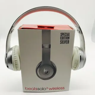 Beats Solo³ Wireless Special Edition Silver Over-Ear Headphones