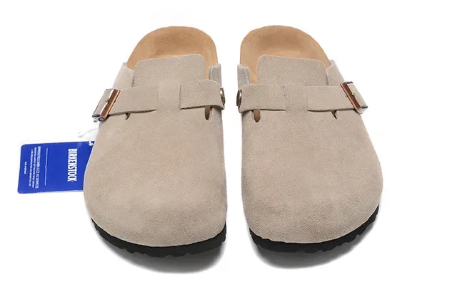 Birkenstock Arizona Beige Suede Clog 3