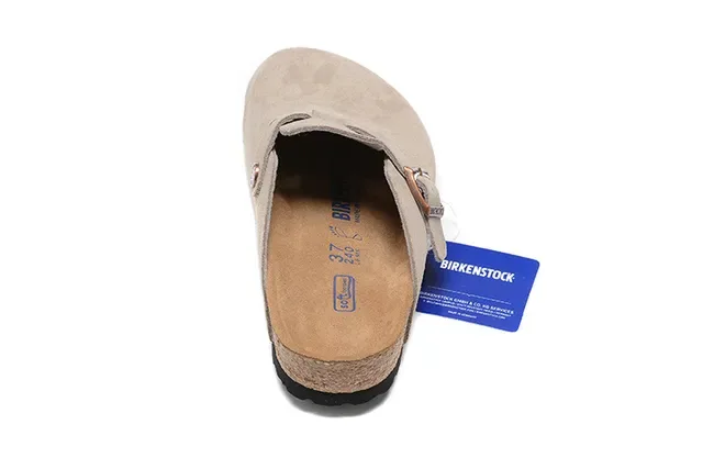 Birkenstock Arizona Beige Suede Clog 4
