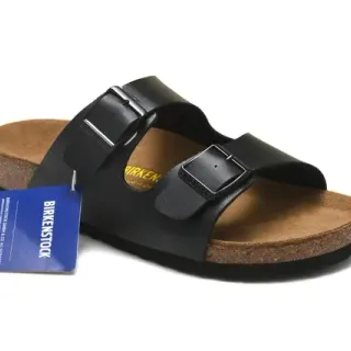 Birkenstock Arizona কালো কাজুয়াল স্যান্ডাল