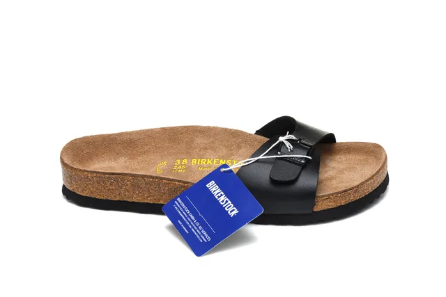 Birkenstock Arizona Sandálias Casual de Couro Preto 2