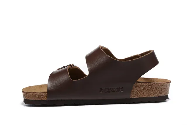 Birkenstock Arizona Brown Leather Casual Sandals 4
