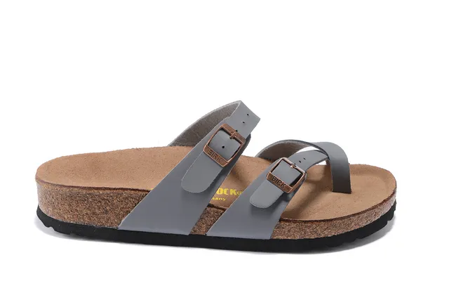 Birkenstock Arizona Sandálias Casuais Cinza de Duas Tirantes 2