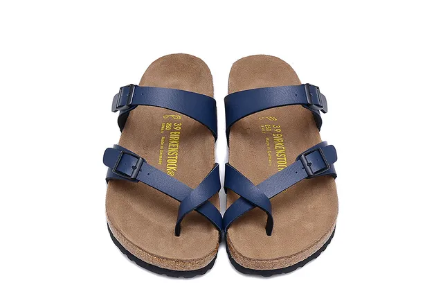 Birkenstock Arizona Sandales Casual Bleu Marine 3