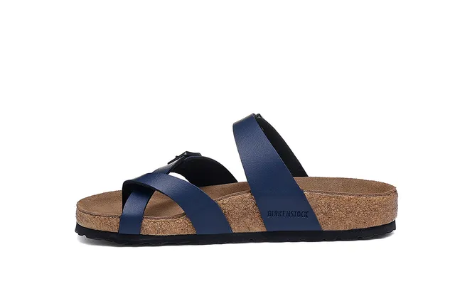 Birkenstock Arizona Sandales Casual Bleu Marine 4